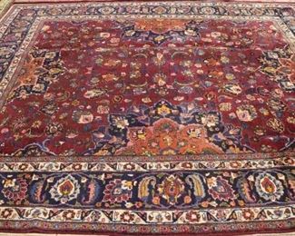 8.6 x 9.9 Antique Persian Mashad