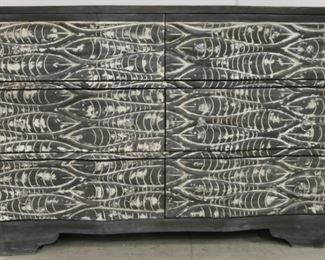 Guildmaster Waterfront gray stain chest