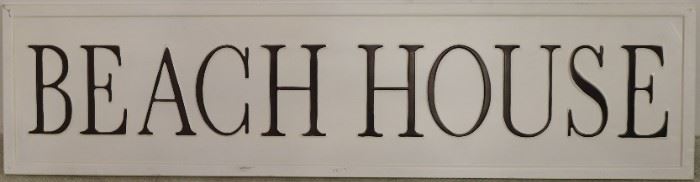 Beach House sign