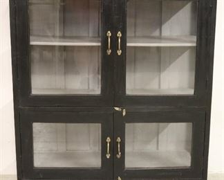 Painted 4 door cabinet