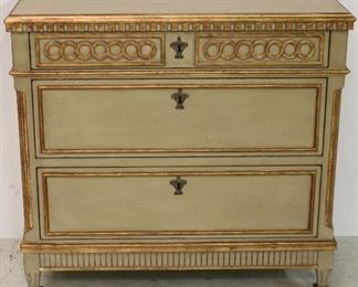 Painted Regency chest by Modern History