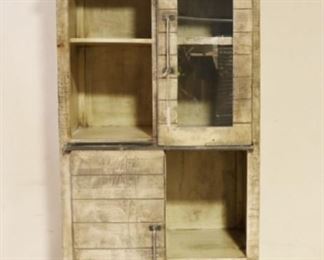 Iron Butterfly sliding door cabinet