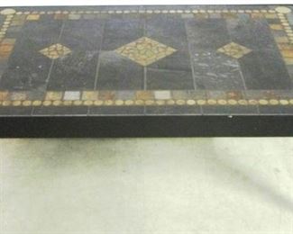 Mosaic marble Alden Parkes table
