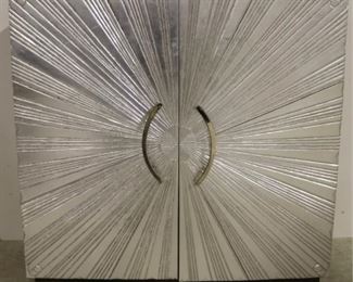 Diamond Home silver starburst cabinet