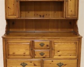 Pine hutch by J B VanSciver