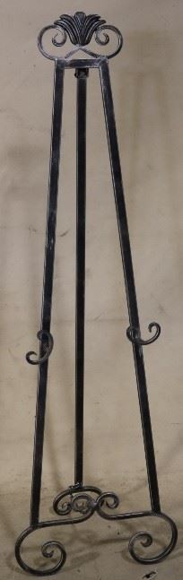 Metal easel