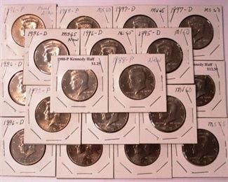 Kennedy half dollars
