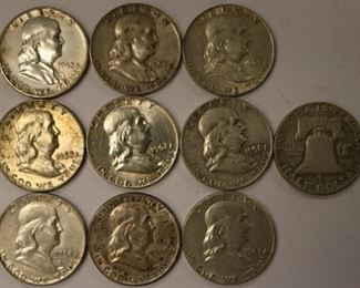 Ben Franklin halves