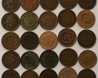 Indian head pennies