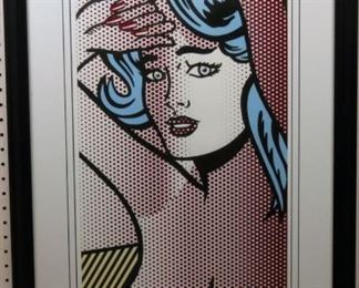 Nude with Blue Hair giclee by Roy Lichtenstein