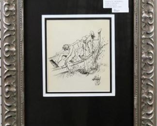 1944 Illustration from Fantastic Memories by Dali