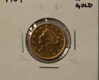 1907 $2.50 Gold Liberty