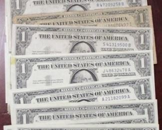 Blue Seal $1 Bills