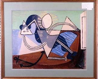 Woman on the Beach by Pablo Picasso
