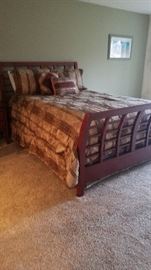 Queen Sleigh bed