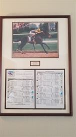 Sea Hero Derby winner signed picture 