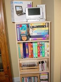 Many DVD's, CD's, video's of course..and more