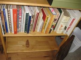 Large collection of older cookbooks