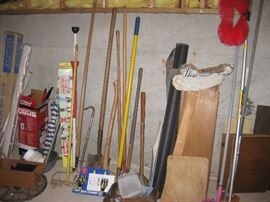 Garden tools everywhere