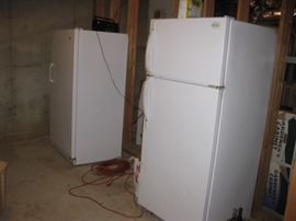 Working freezer, and refrigerator/freezer
