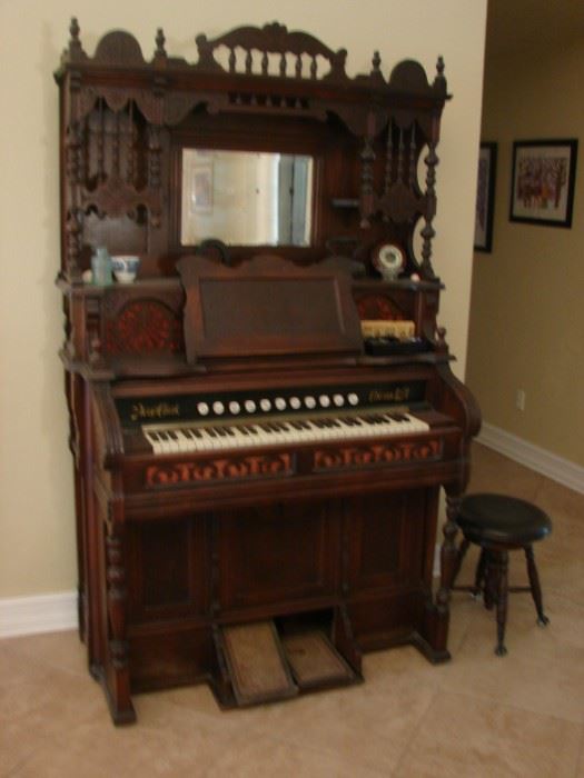 Awesome 1870's Story & Clark Pump Organ $1,200.00