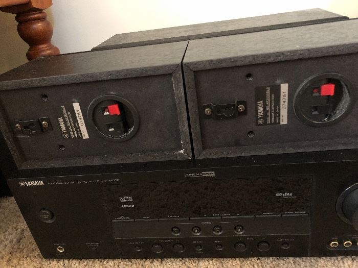 Yamaha Receiver and speakers