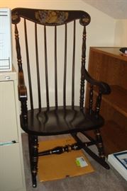 Ethan Allen stenciled rocker.