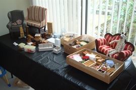 Some of the doll furniture.