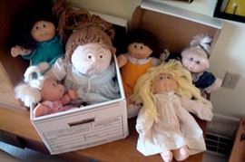 Cabbage patch dolls.