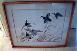 Limited edition duck print.