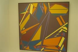 Large Abstract original oil painting.