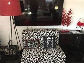 Black and White settee