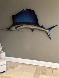 Mounted Swordfish $800