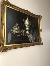 Still Life by Anna Sattler Seigerschmidt(Austrian 1873-1962) very large $2,200