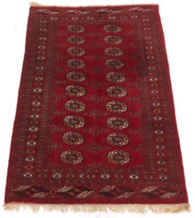  Fine HandKnotted Bukhara Carpet 