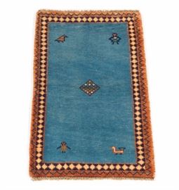 Antique Gabbeh HandKnotted Area Rug