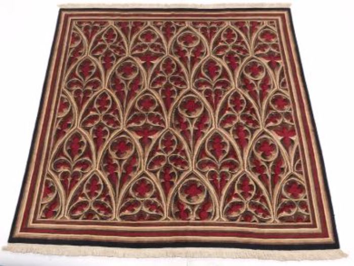 Fine HandKnotted Tabriz Square Carpet 