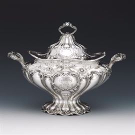 Gorham Chantilly Grand, Sterling Soup Tureen 