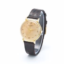 International Watch Company Schaffhausen 18k Gold Wrist Watch 