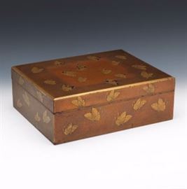 Japanese Takamakie Lacquer Box