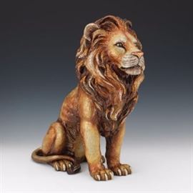 Jay Strongwater Majestic Lion Figurine