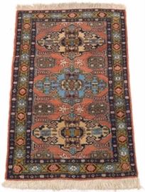 SemiAntique Fine HandKnotted Ardebil Carpet 