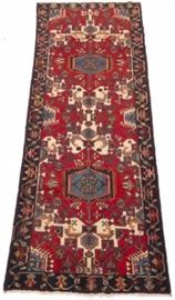 SemiAntique Fine HandKnotted Malayer Runner 