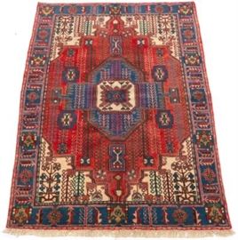 SemiAntique Fine HandKnotted Nahavend Carpet 