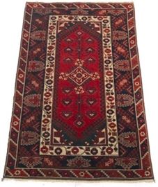 SemiAntique Fine HandKnotted Village Carpet 