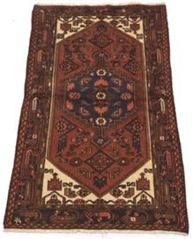 SemiAntique Fine HandKnotted Zanjan Carpet 