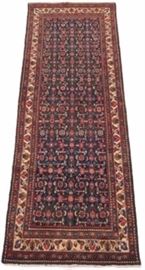 SemiAntique HandKnotted Mahal Runner 