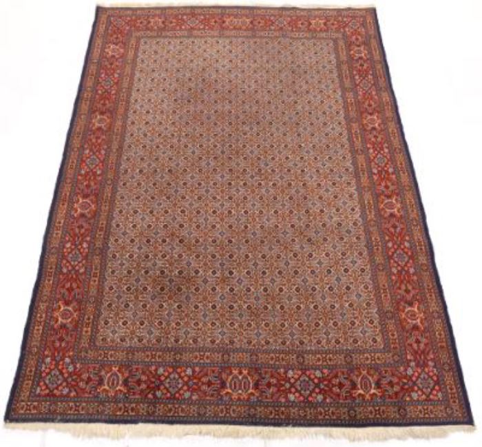 SemiAntique Very Fine HandKnotted Mood Khorasan Carpet 