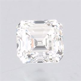 Unmounted 0.90 E VVS1 Carat Emerald Cut Diamond, GIA Report 