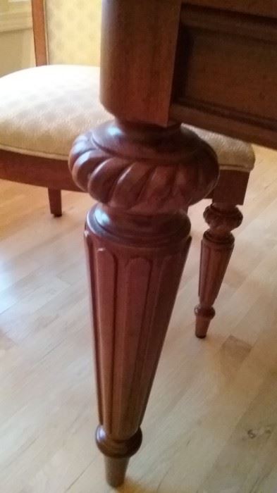 Detail on Stanley Dining Table